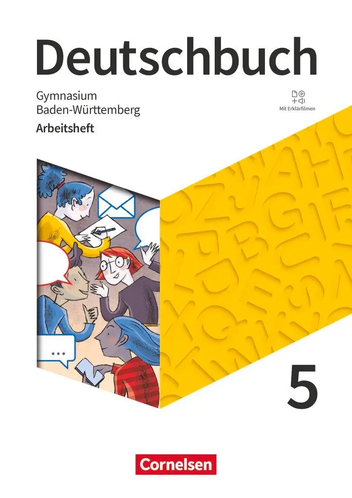 Cover: 9783060622771 | Deutschbuch Gymnasium 5. Schuljahr - Baden-Württemberg 2025 -...