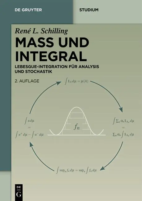 Cover: 9783111342771 | Maß und Integral | Lebesgue-Integration für Analysis und Stochastik