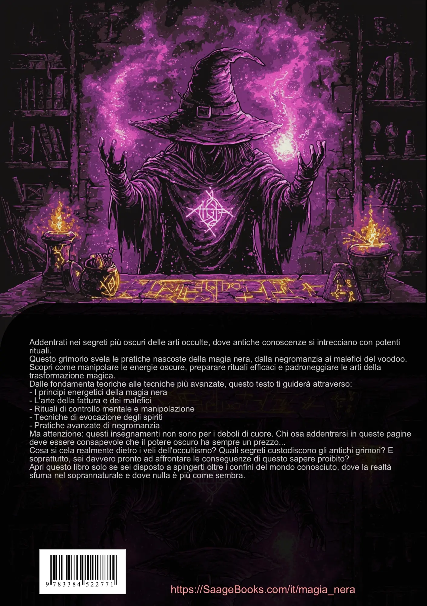 Rückseite: 9783384522771 | Magia Nera: Rituali, Incantesimi e Pratiche dell'Occultismo | Italiano