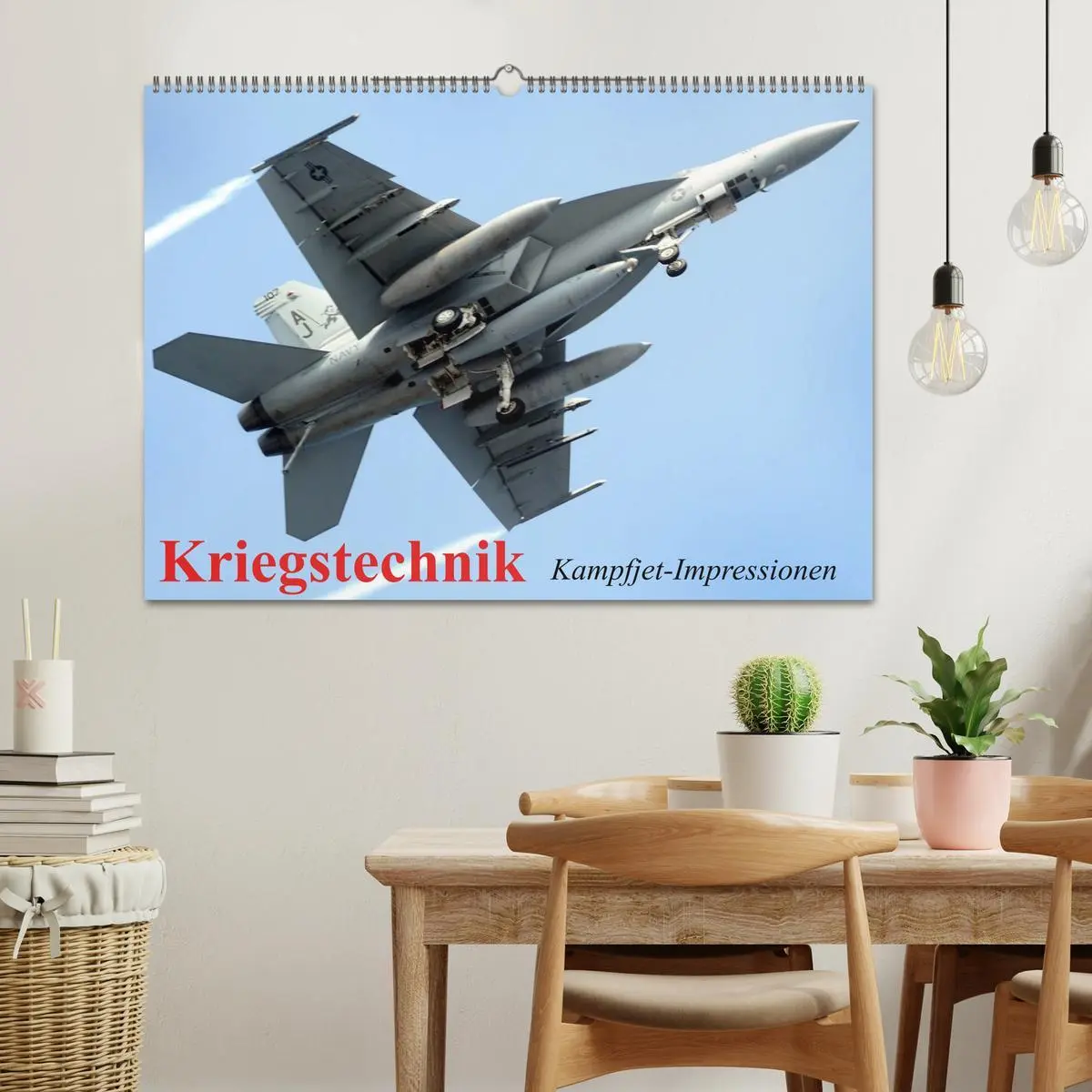 Bild: 9783516042771 | Kriegstechnik. Kampfjet-Impressionen (Wandkalender 2026 DIN A2...