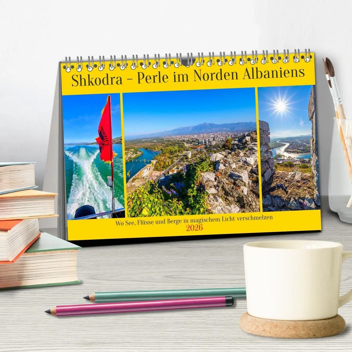 Bild: 9783516732771 | Shkodra - Perle im Norden Albaniens (Tischkalender 2026 DIN A5...