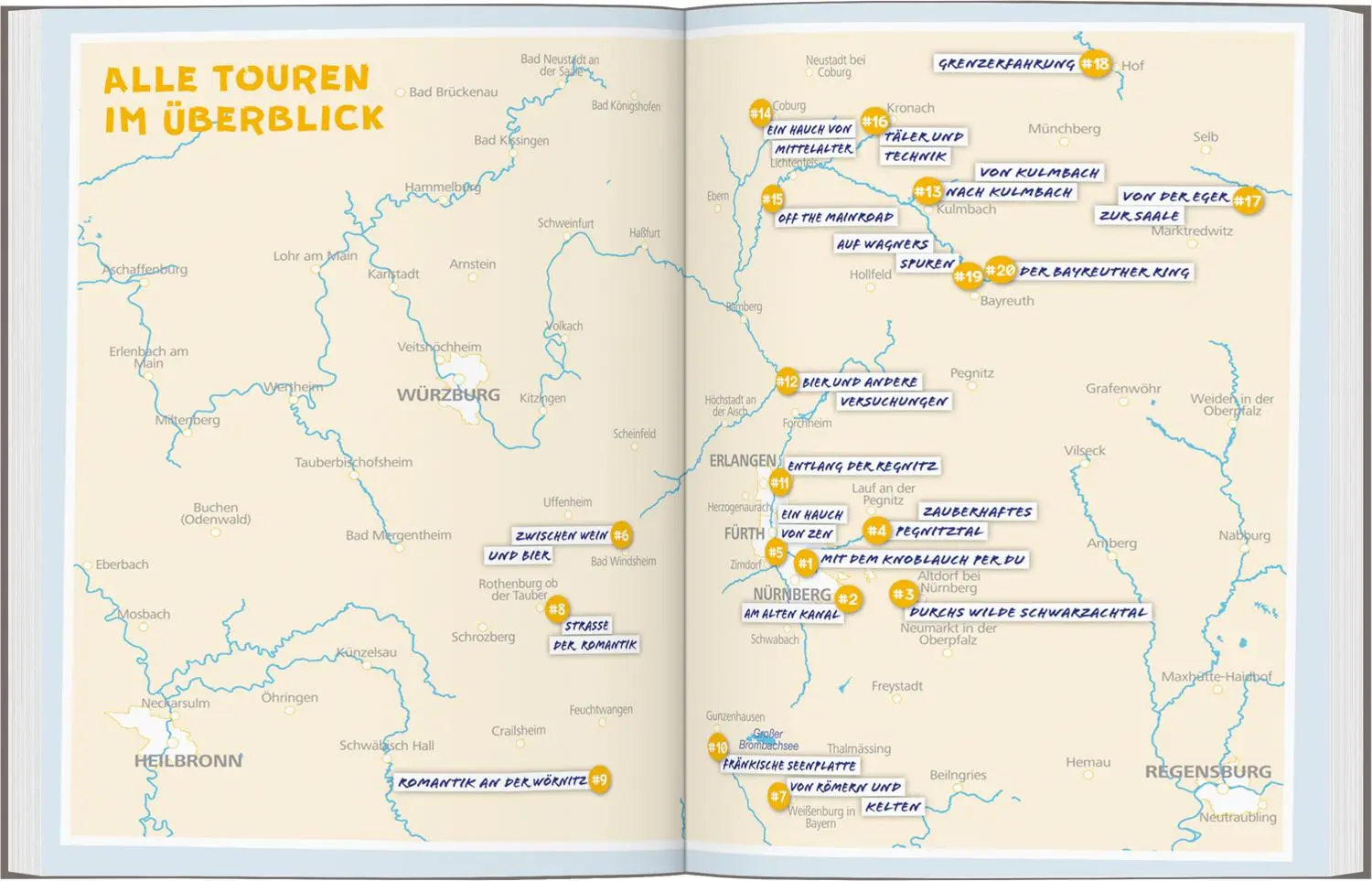 Bild: 9783616032771 | DUMONT Radelzeit in Mittelfranken &amp; Oberfranken | Volker Häring | Buch
