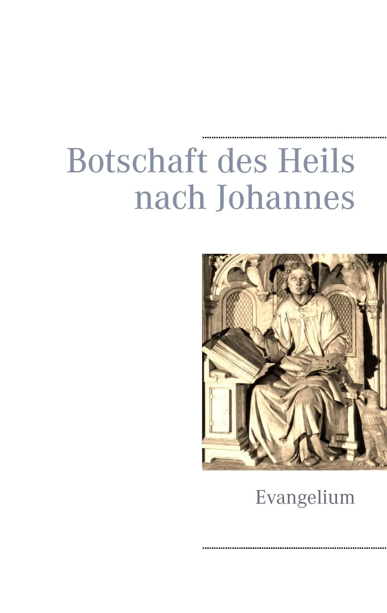 Cover: 9783735762771 | Botschaft des Heils nach Johannes | Evangelium | Johannes | Buch