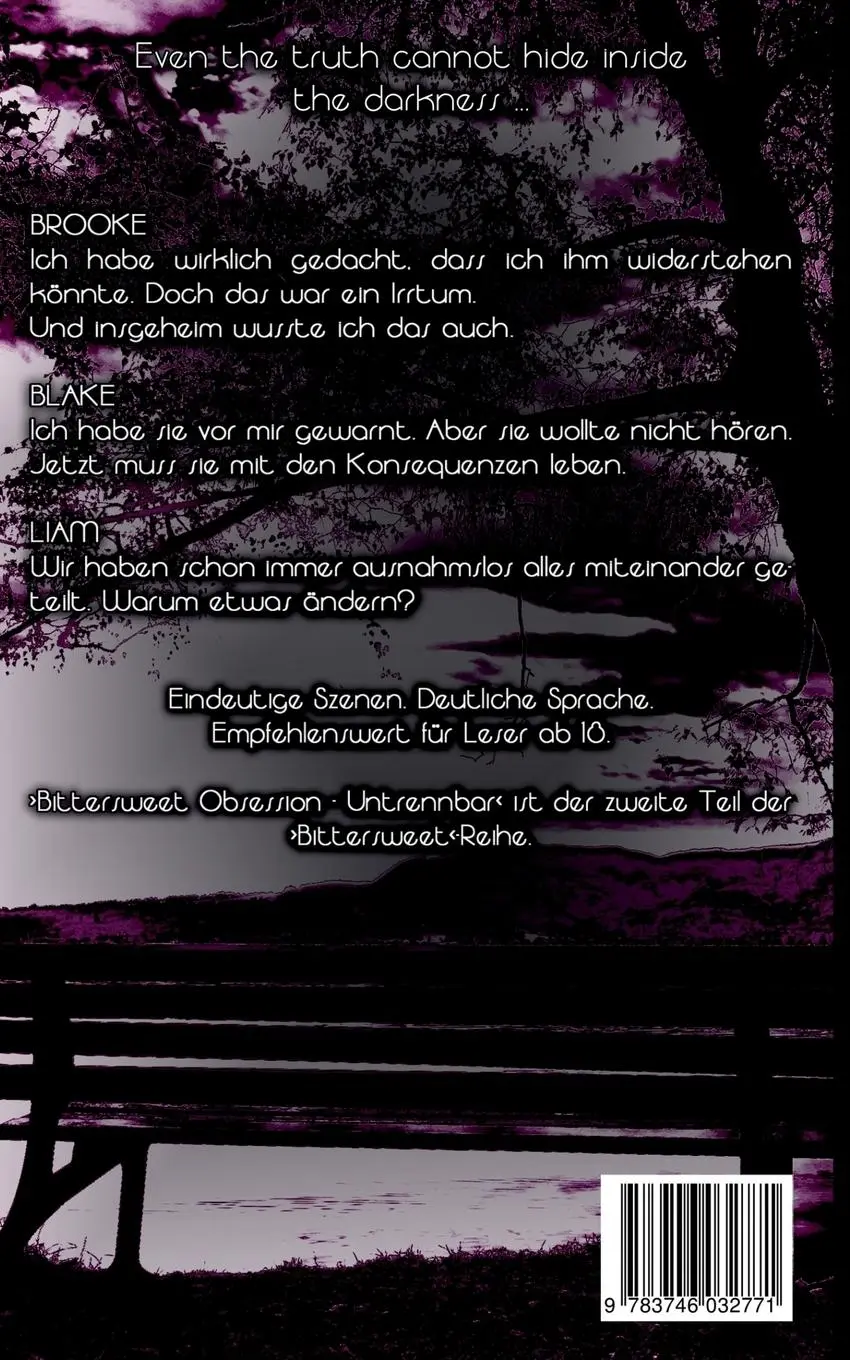 Rückseite: 9783746032771 | Bittersweet Obsession | Untrennbar | Mel Hope | Taschenbuch | 348 S.