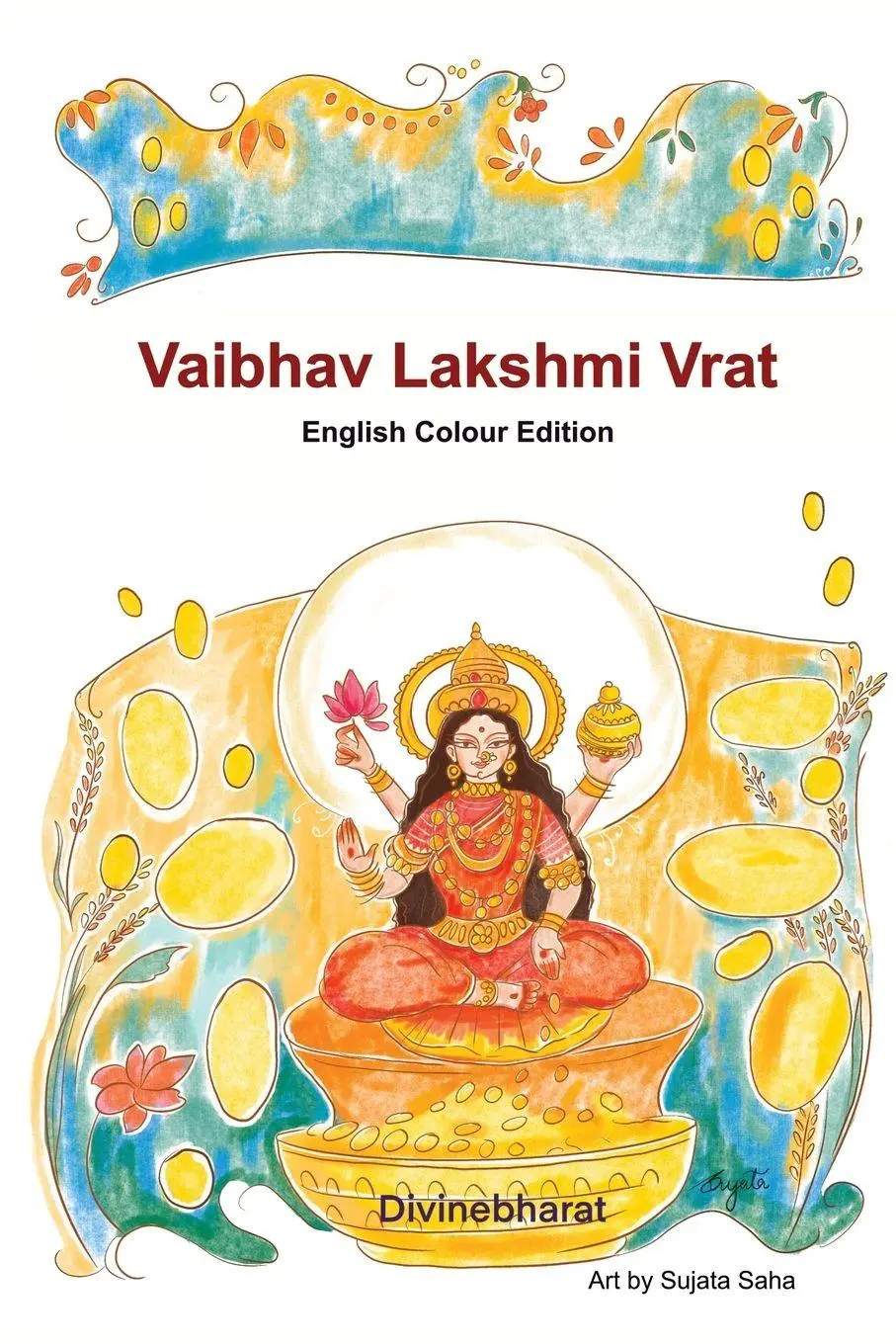 Cover: 9789334422771 | Vaibhav Lakshmi Vrat | English Colour Edition | Divinebharat | Buch