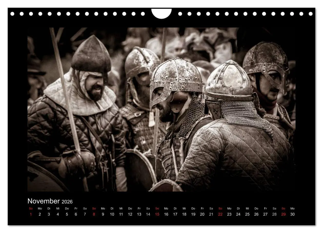 Bild: 9783516102871 | Wikinger und Krieger (Wandkalender 2026 DIN A4 quer), CALVENDO...