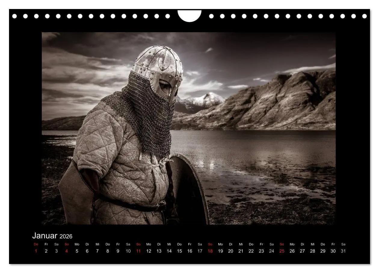 Bild: 9783516102871 | Wikinger und Krieger (Wandkalender 2026 DIN A4 quer), CALVENDO...