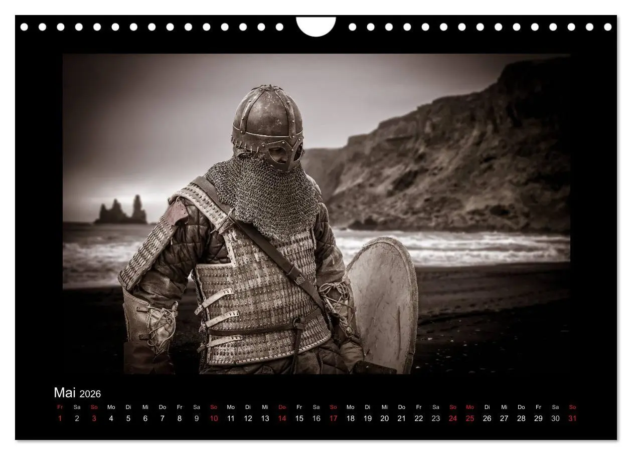 Bild: 9783516102871 | Wikinger und Krieger (Wandkalender 2026 DIN A4 quer), CALVENDO...