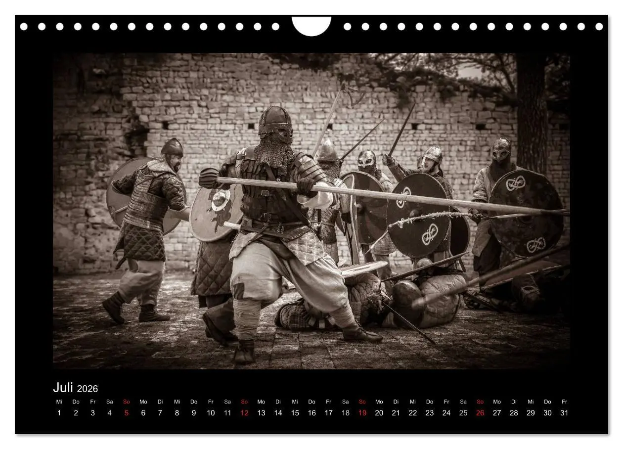 Bild: 9783516102871 | Wikinger und Krieger (Wandkalender 2026 DIN A4 quer), CALVENDO...