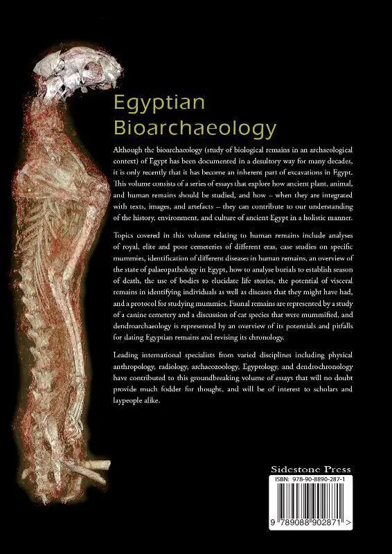 Rückseite: 9789088902871 | Egyptian Bioarchaeology | Salima Ikram (u. a.) | Taschenbuch | 248 S.