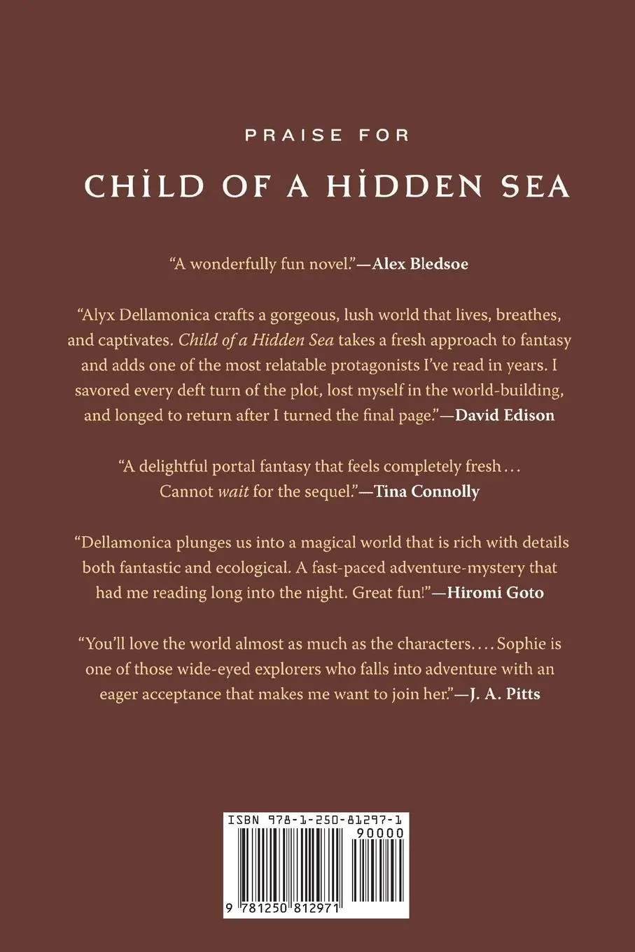 Rückseite: 9781250812971 | Child of a Hidden Sea | A. M. Dellamonica | Taschenbuch | Englisch