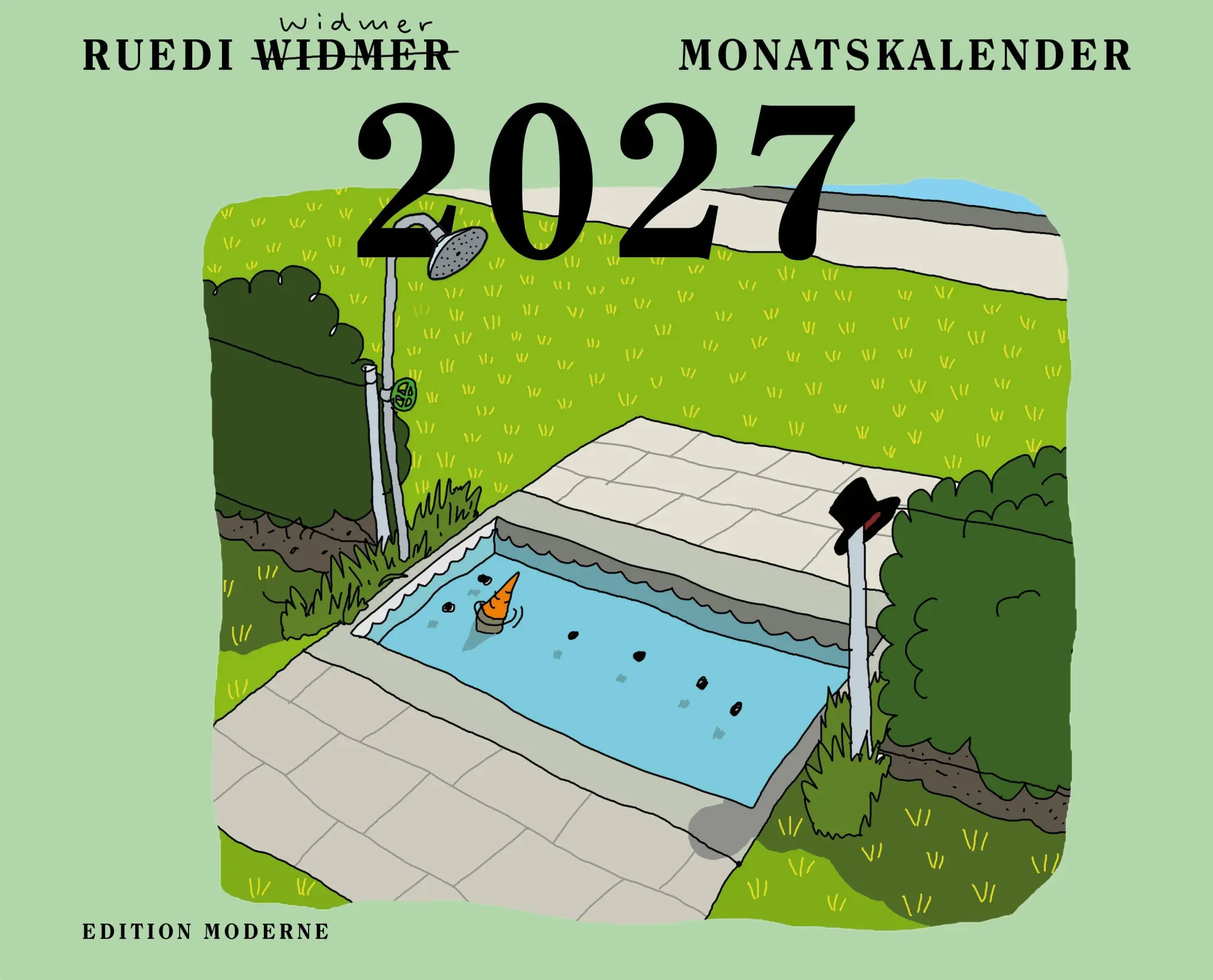 Cover: 9783037312971 | Monatskalender 2027 | Ruedi Widmer | Kalender | 24 S. | Deutsch | 2027