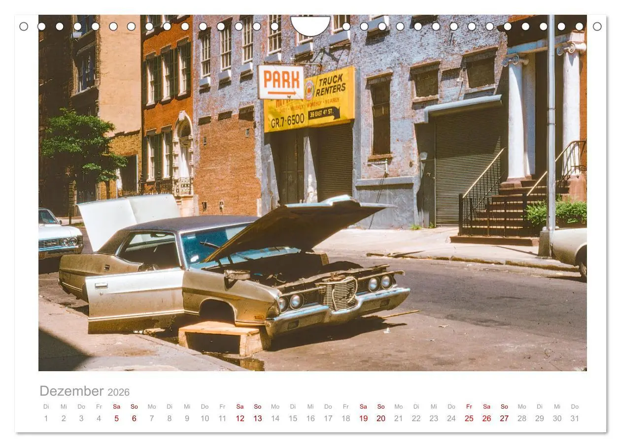 Bild: 9783457622971 | New York in 1975 (Wandkalender 2026 DIN A4 quer), CALVENDO...