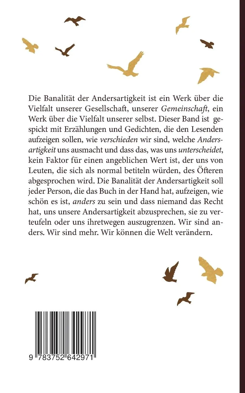 Rückseite: 9783752642971 | Die Banalität der Andersartigkeit | Marcel J. Paul | Taschenbuch