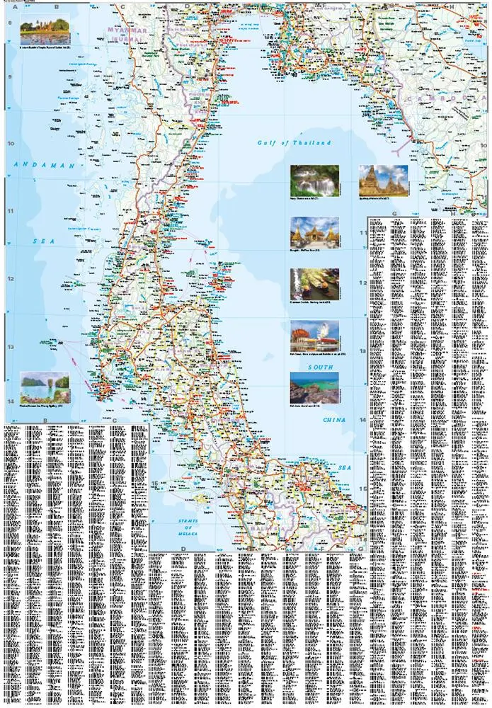 Bild: 9783831772971 | Reise Know-How Landkarte Thailand 1 : 1.200.000 | (Land-)Karte | 2 S.