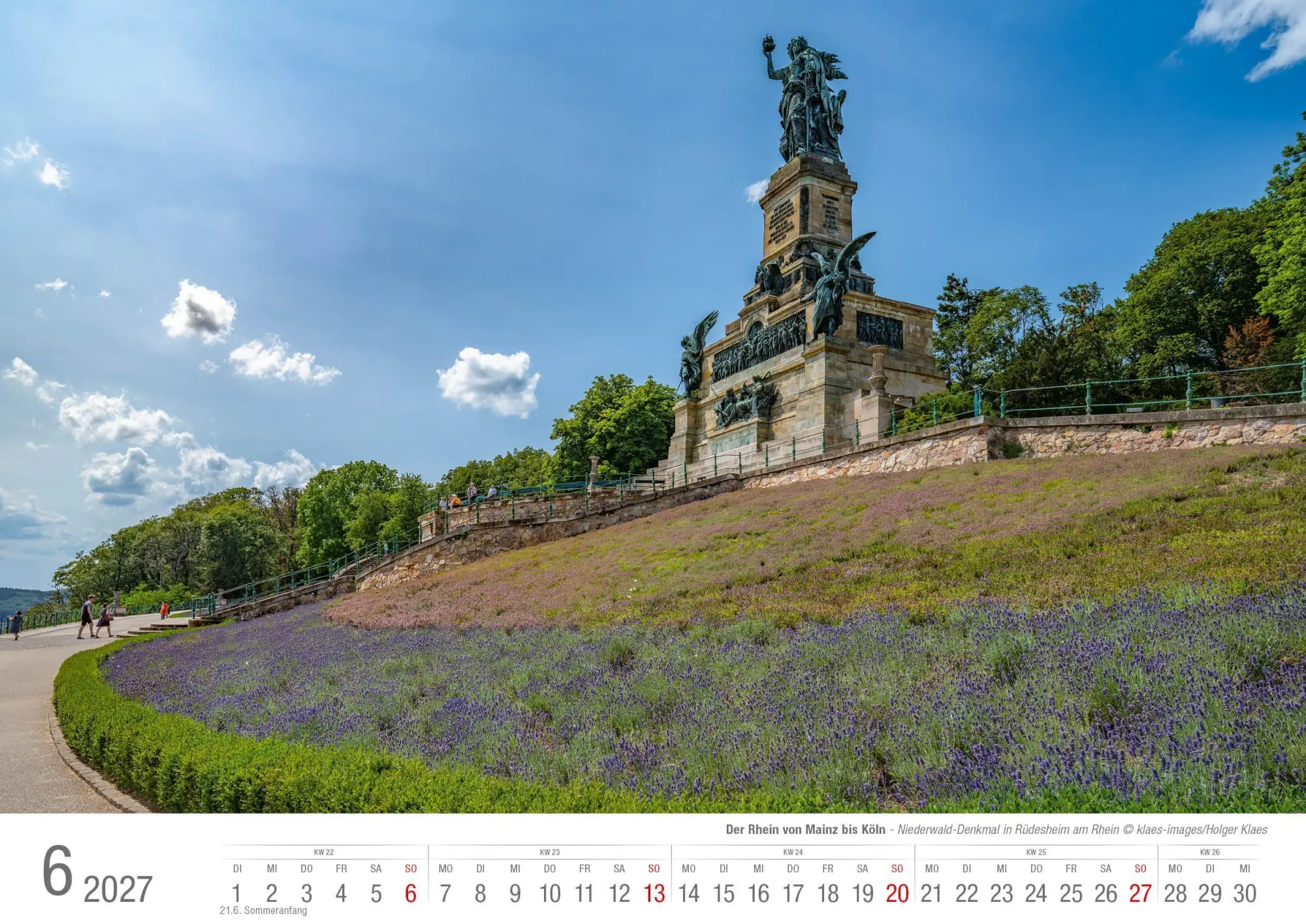 Bild: 9783965352971 | Der Rhein von Mainz bis Köln 2027 Bildkalender A3 Spiralbindung | 2027