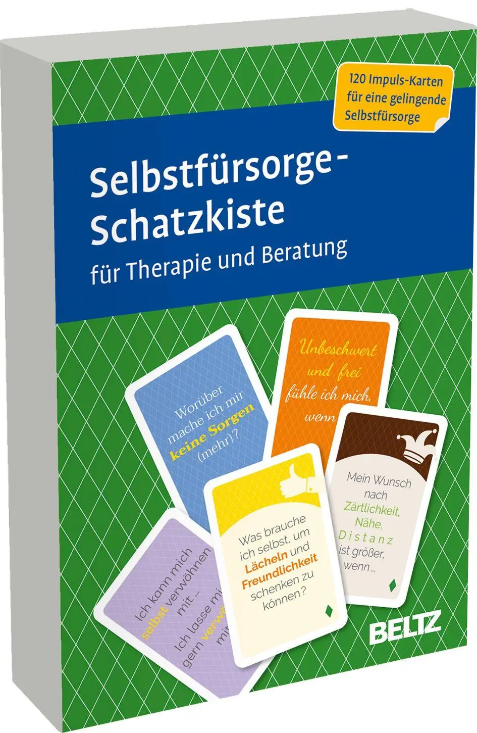 Cover: 4019172103071 | Selbstfürsorge-Schatzkiste für Therapie und Beratung | Scholz | Box