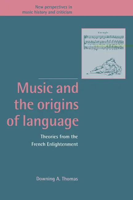 Cover: 9780521473071 | Music and the Origins of Language | Downing A. Thomas (u. a.) | Buch