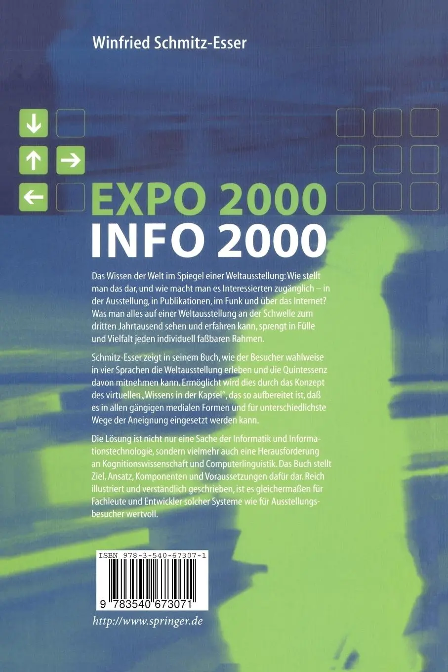 Rückseite: 9783540673071 | EXPO-INFO 2000 | Winfried Schmitz-Esser | Taschenbuch | xi | Deutsch