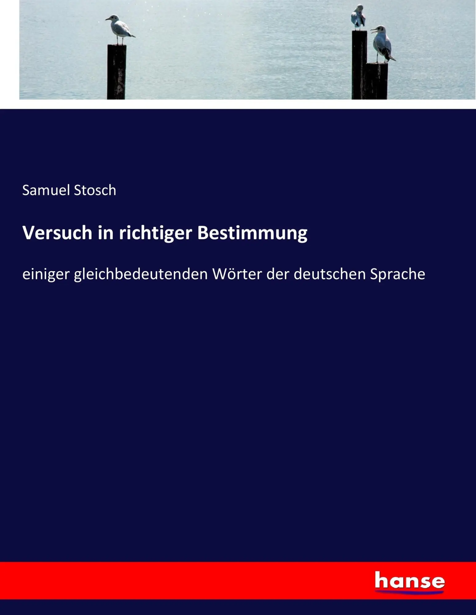 Cover: 9783743623071 | Versuch in richtiger Bestimmung | Samuel Stosch | Taschenbuch | 608 S.