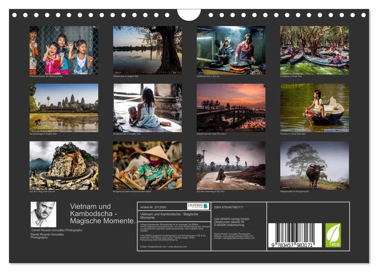 Bild: 9783457983171 | Vietnam und Kambodscha - Magische Momente. (Wandkalender 2026 DIN...