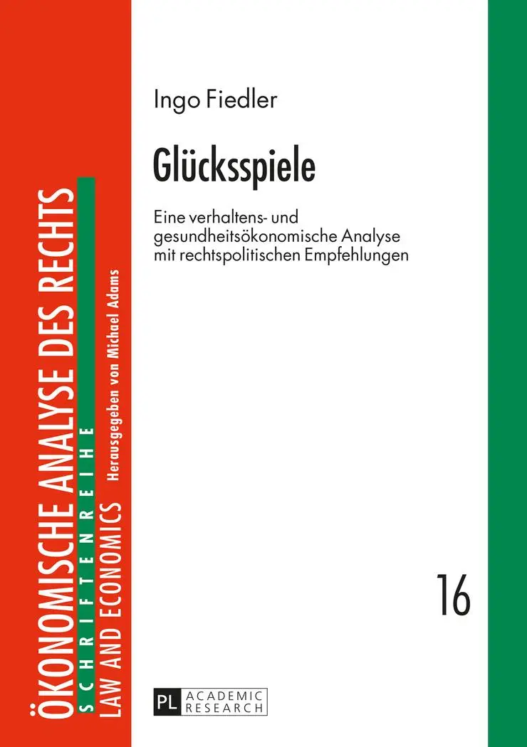 Cover: 9783631673171 | Glücksspiele | Ingo Fiedler | Buch | Gebunden | Deutsch | 2016