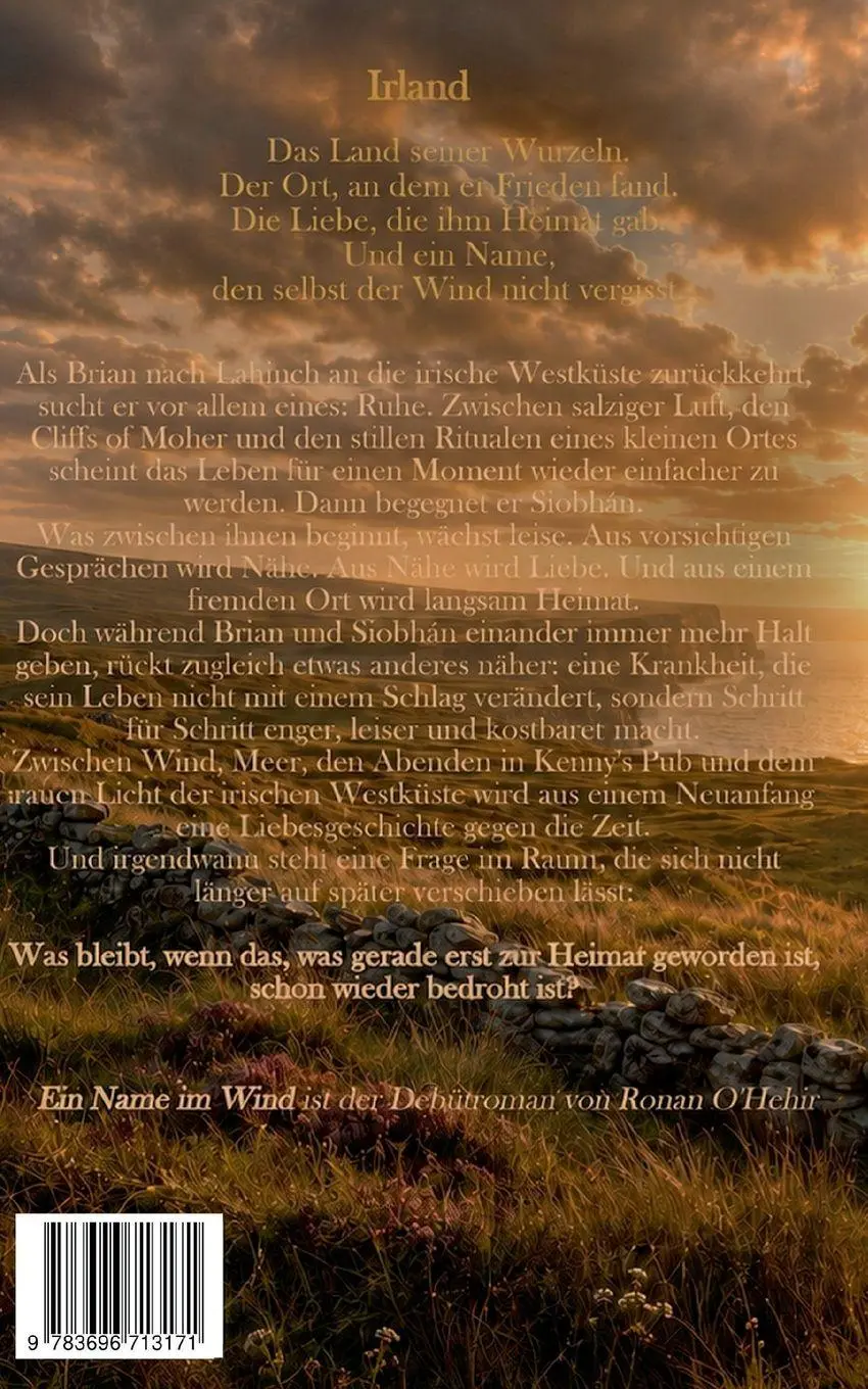 Rückseite: 9783696713171 | Ein Name im Wind | Ronan O'Hehir | Taschenbuch | 564 S. | Deutsch