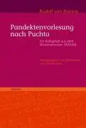 Cover: 9783835303171 | Pandektenvorlesung nach Puchta | Rudolf von Jhering | Taschenbuch
