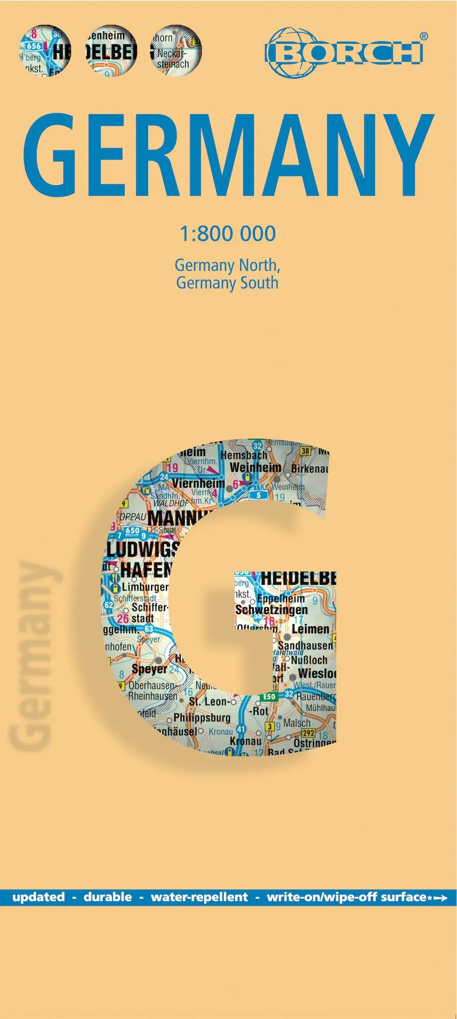 Cover: 9783866093171 | Deutschland / Germany 1 : 800 000 | Deutschland Nord / Deutschland Süd