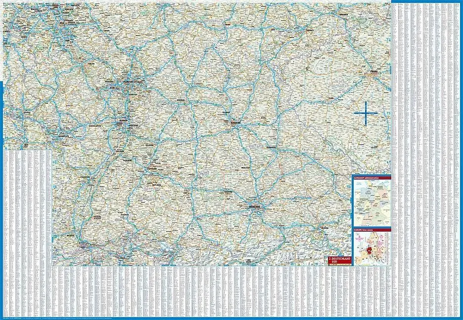 Bild: 9783866093171 | Deutschland / Germany 1 : 800 000 | Deutschland Nord / Deutschland Süd