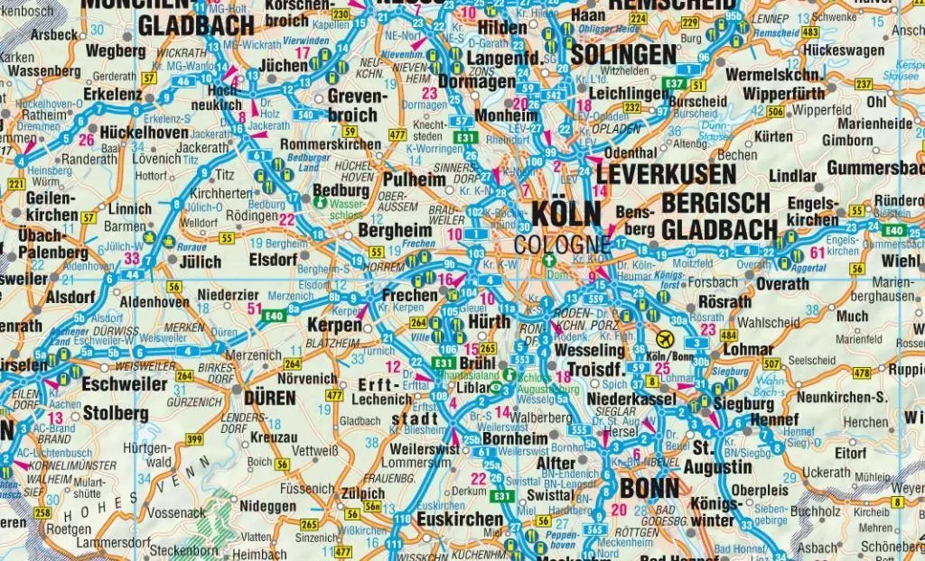 Bild: 9783866093171 | Deutschland / Germany 1 : 800 000 | Deutschland Nord / Deutschland Süd