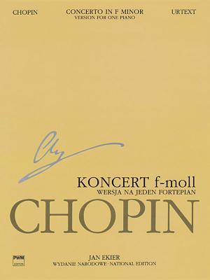 Cover: 9788389003171 | Concerto in F Minor Op. 21 | Version for One Piano | Jan Ekier (u. a.)