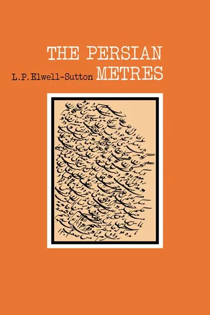 Cover: 9780521143271 | The Persian Metres | Elwell-Sutton (u. a.) | Taschenbuch | Englisch