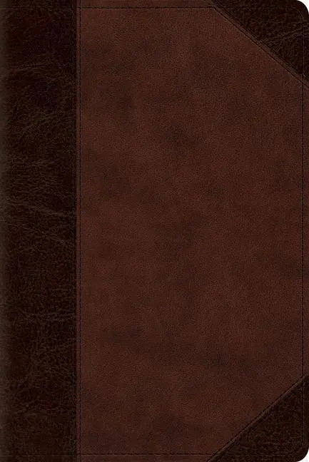 Cover: 9781433553271 | ESV Personal Reference Bible (Trutone, Brown/Walnut, Portfolio Design)