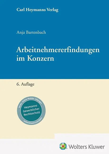 Cover: 9783452303271 | Arbeitnehmererfindungen im Konzern | Anja Bartenbach | Buch | 446 S.