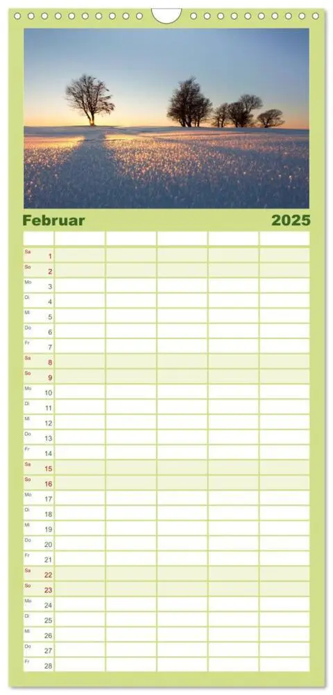 Bild: 9783457113271 | Familienplaner 2025 - Schwarzwald 2025 mit 5 Spalten (Wandkalender,...