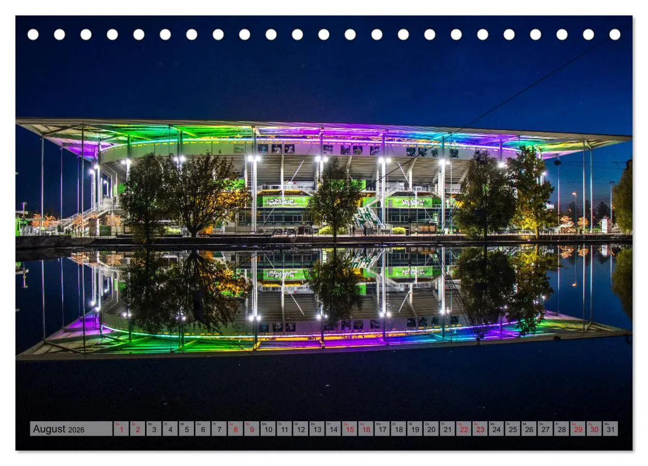 Bild: 9783457663271 | Wolfsburg - mehr als graue Industrie. (Tischkalender 2026 DIN A5...