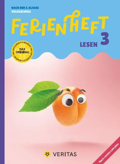 Cover: 9783710173271 | Ferienheft Lesen - 3. Klase Volksschule - Lehrplan 2023 - Mit...