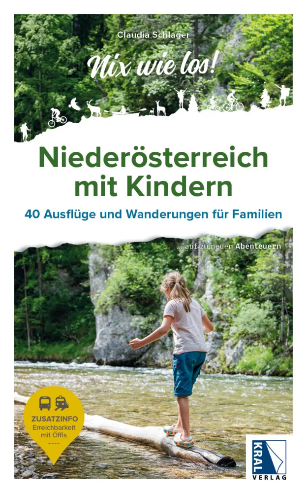 Cover: 9783991033271 | Niederösterreich mit Kindern | Claudia Schlager | Taschenbuch | 2025