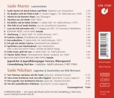 Bild: 4010072773371 | Sankt Martin-Laternenlieder/St.Nikolaus-Legenden | Various | Audio-CD