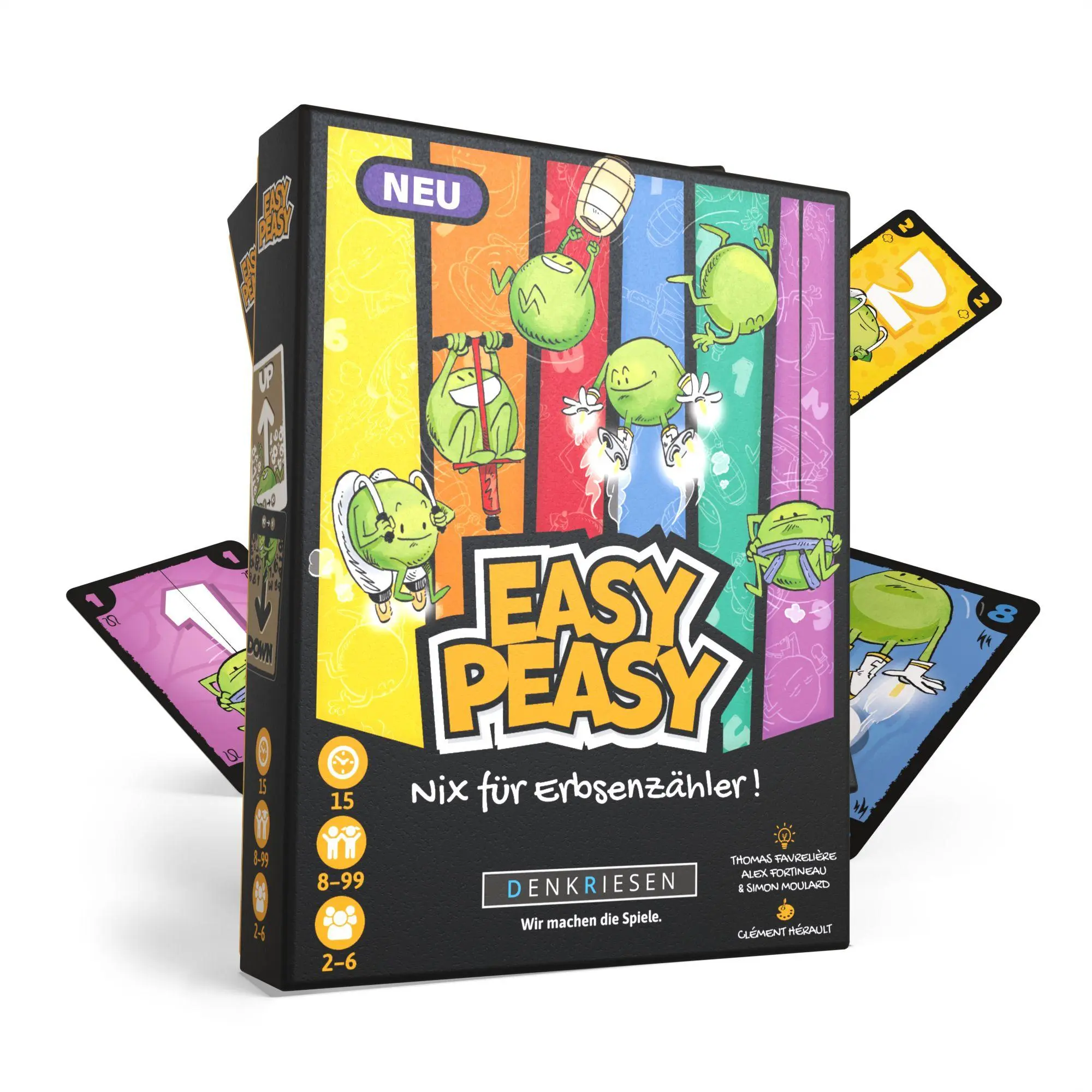Cover: 4262494923371 | DENKRIESEN - Easy Peasy - Nix für Erbsenzähler! | GmbH (u. a.) | Spiel