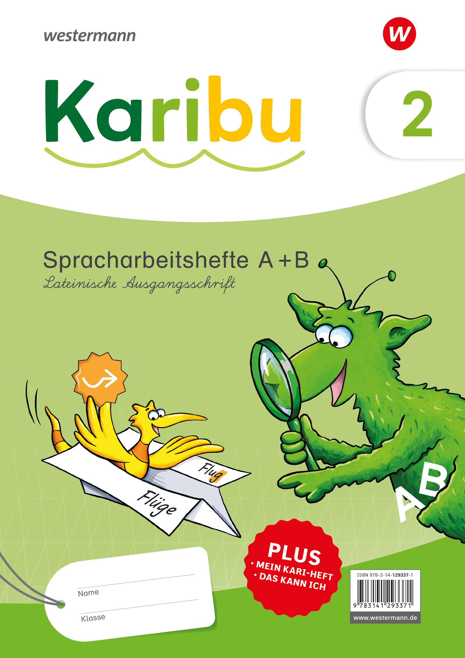 Cover: 9783141293371 | Karibu 2. Spracharbeitshefte. Lateinische Ausgangsschrift | Broschüre