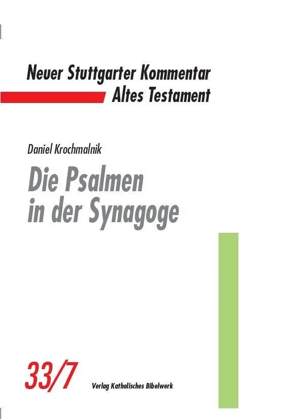 Die Psalmen in der Synagoge - Neuware