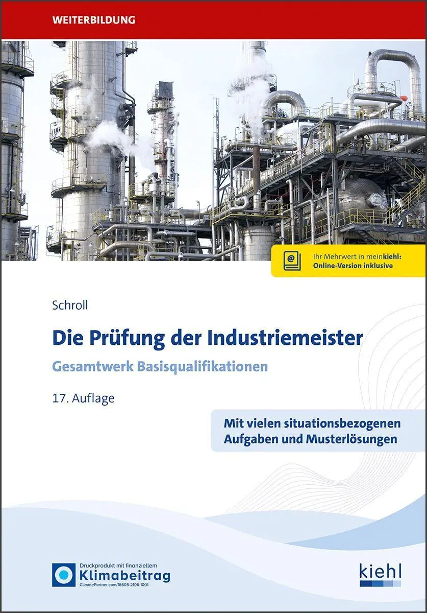 Cover: 9783470663371 | Die Prüfung der Industriemeister | Gesamtwerk Basisqualifikationen