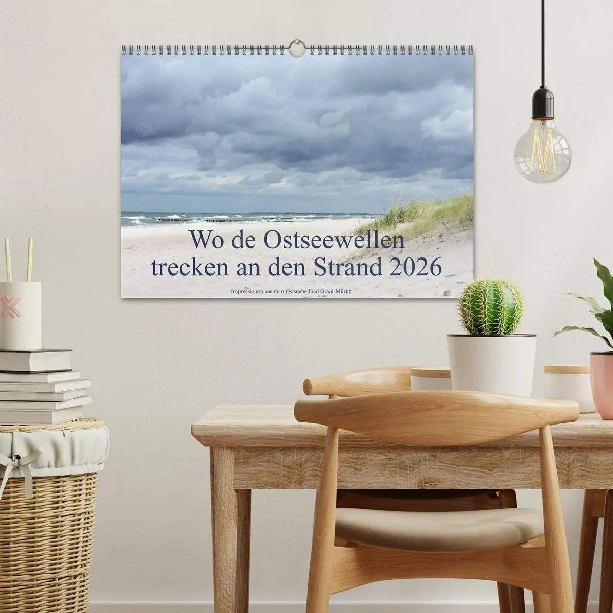 Bild: 9783516123371 | Wo de Ostseewellen trecken an den Strand 2026 (Wandkalender 2026...