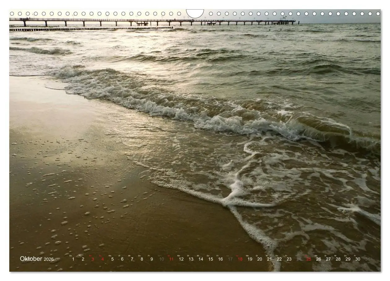 Bild: 9783516123371 | Wo de Ostseewellen trecken an den Strand 2026 (Wandkalender 2026...