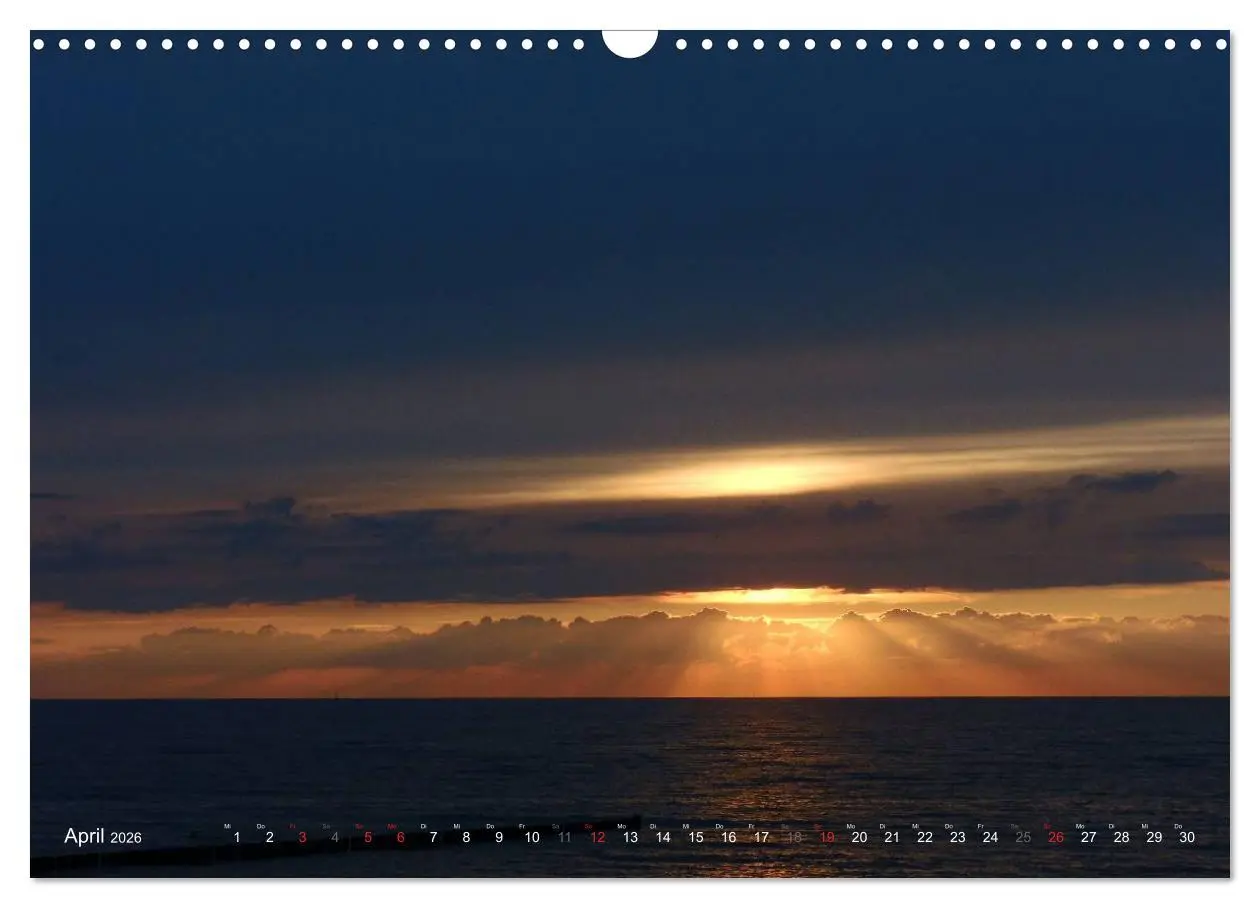 Bild: 9783516123371 | Wo de Ostseewellen trecken an den Strand 2026 (Wandkalender 2026...