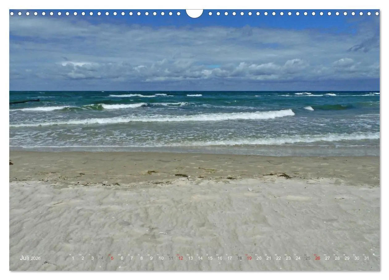 Bild: 9783516123371 | Wo de Ostseewellen trecken an den Strand 2026 (Wandkalender 2026...