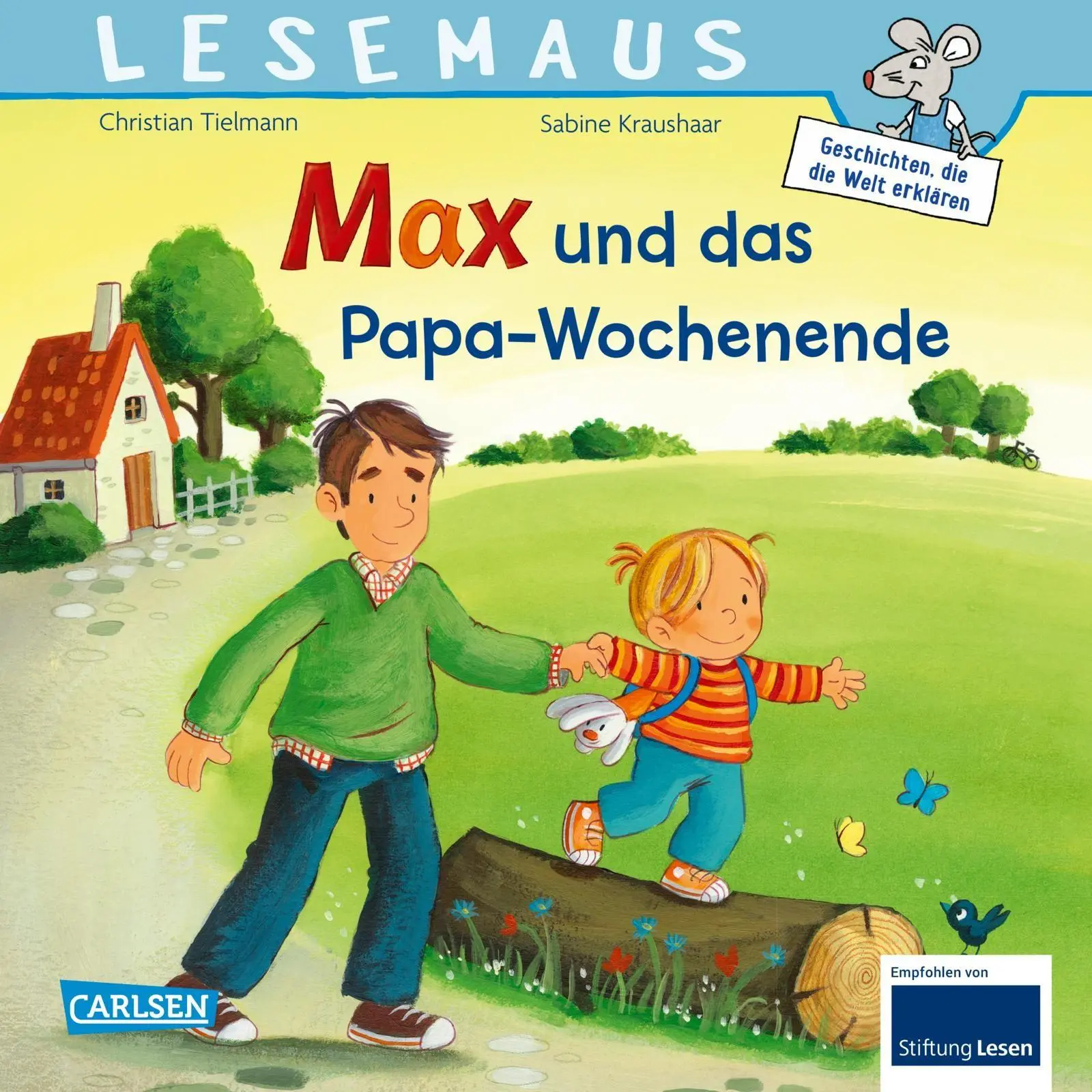 Cover: 9783551083371 | LESEMAUS 37: Max und das Papa-Wochenende | Christian Tielmann | Buch