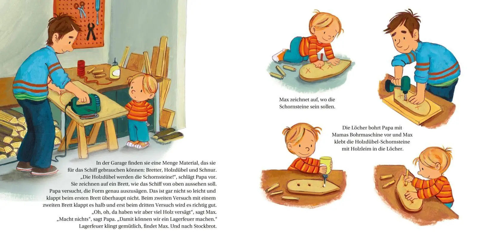 Bild: 9783551083371 | LESEMAUS 37: Max und das Papa-Wochenende | Christian Tielmann | Buch